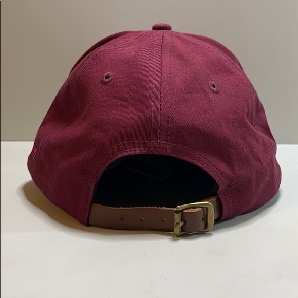 Pink + Dolphin maroon w/pink 🐬 adjustable hat - Picture 5 of 9